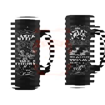 Roque Blood Runs Through My Veins Vintage Family Name Coffee Mug - Seseable