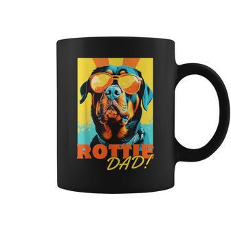 Rottie Dad — Rottweiler Papa Imintage-Look Lustig Tassen - Geschenkecke