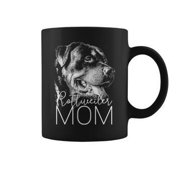 Rottweiler Mom Dog Coffee Mug | Mazezy