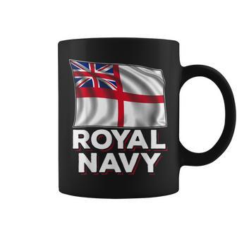 Royal Navy Sailor Britain Flag Union Jack Ensign Ship Coffee Mug - Monsterry