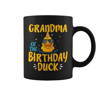 Rubber Duckies Grandma Of The Birthday Duck Rubber Duck Coffee Mug - Monsterry AU