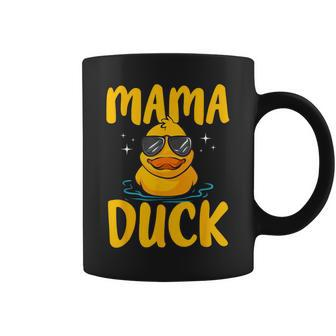 Rubber Duckies Mama Duck Rubber Duck Coffee Mug - Monsterry AU