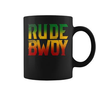 Rude Bwoy Rasta Reggae Roots Clothing Jamaica Coffee Mug - Monsterry DE