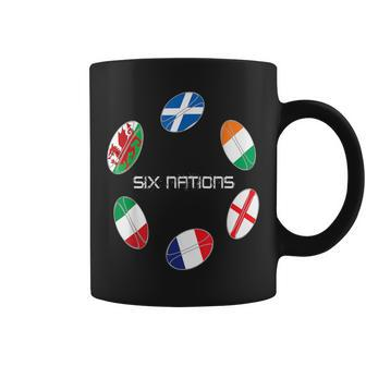 Rugby Six Nations Coffee Mug - Monsterry UK