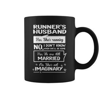 Runner's Husband Running Coffee Mug | Mazezy