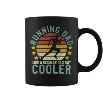 Running Dad Marathon Runner Father's Day Pullover Coffee Mug | Mazezy