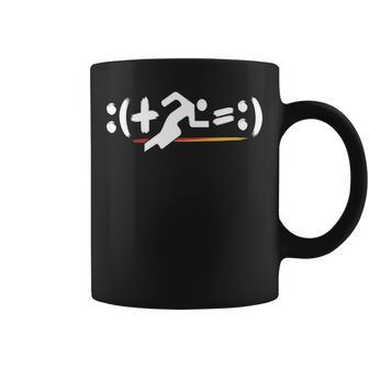 Running Math Equation With Math Symbols For Runners Coffee Mug | Mazezy