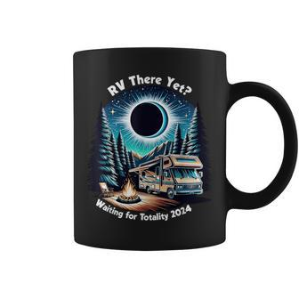 Rv Camping 2024 Total Solar Eclipse Motorhome Travel April 8 Coffee Mug - Thegiftio UK