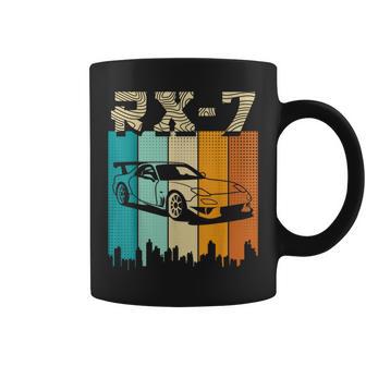 Rx-7 Jdm Japan Motorsport Efini Japanese Sports Car Vintage Coffee Mug - Seseable