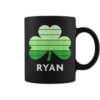 Ryan Irish Family Name Coffee Mug - Seseable
