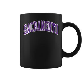 Sacramento Text Coffee Mug | Mazezy