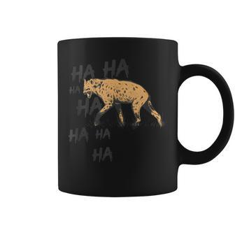 Safari Animal Common Laughing Hyena Coffee Mug - Monsterry