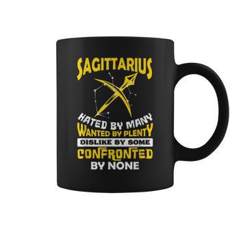 Sagittarius Hated By Many November December Zodiac Birthday Coffee Mug - Monsterry UK