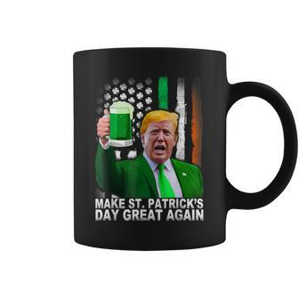 Make Saint St Patrick's Day Great Again Trump Coffee Mug | Mazezy