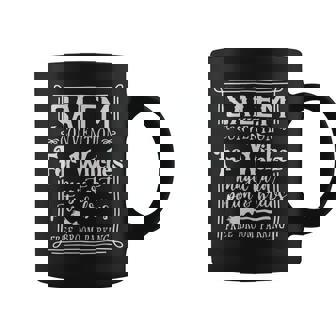 Salem Convention For Witches Magic Tarot Potions & Brews Coffee Mug - Thegiftio