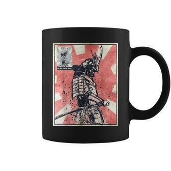 Samurai Warrior Bushido Vintage Retro Japanese Aesthetic Coffee Mug - Monsterry UK