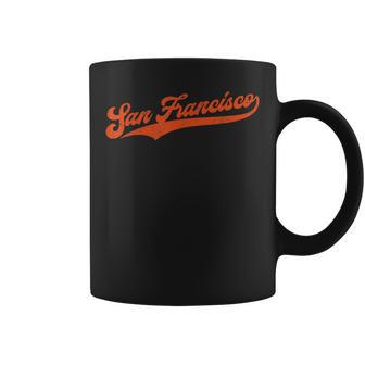 San Francisco Baseball Vintage California Sf Baseball Coffee Mug | Crazezy