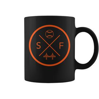 San Francisco Baseball Sf California Coffee Mug - Monsterry