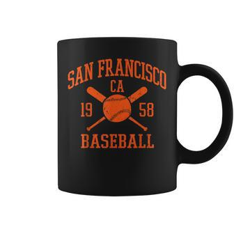 San Francisco Baseball Vintage Sf The City Giant Coffee Mug | Crazezy UK