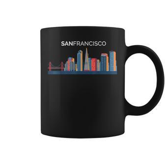 San Francisco Skyline Beautiful San Francisco Coffee Mug - Monsterry CA