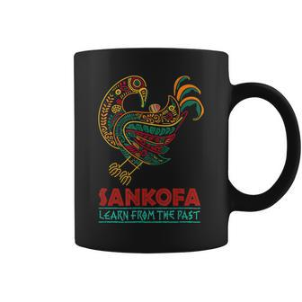 Sankofa African Bird Learn From The Past Black History Month Coffee Mug - Seseable