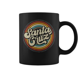 Santa Cruz City In California Ca Vintage Retro Souvenir Coffee Mug - Thegiftio UK