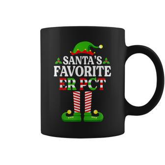 Santa's Favorite Er Pct Emergency Patient Care Technician Coffee Mug | Mazezy