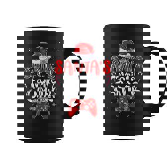 Santa's Favorite Gamer Christmas Gamer Pajama Coffee Mug - Thegiftio UK