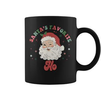 Santa's Favorite Ho Christmas Santa Face Old Xmas Coffee Mug - Monsterry UK