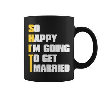 Sarcastic Bachelor Party Stag Groomsmen Getaway Wedding Coffee Mug - Thegiftio UK
