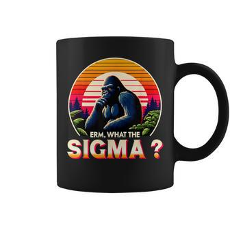 Sarcastic Humor Erm What The Sigma Ironic Meme Quote Coffee Mug - Monsterry CA