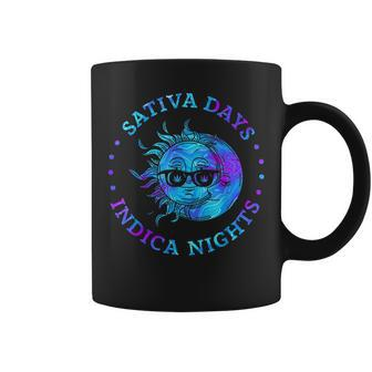 Sativa Days Indica Nights Coffee Mug - Monsterry UK