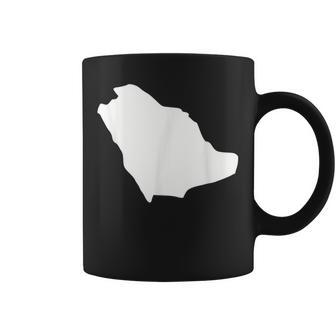 Saudi Arabia Map Coffee Mug - Monsterry CA