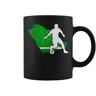 Saudi Arabia Soccer Jersey Saudi Arabia Football Coffee Mug - Monsterry