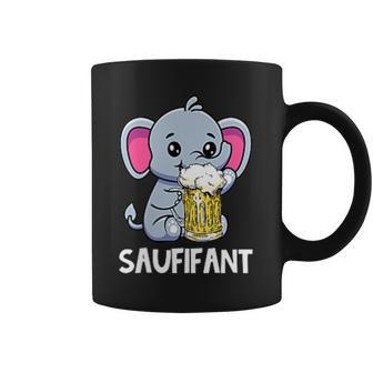 Saufifant Party Elefant Alkohol Bier Saufen Feiern Tassen - Seseable