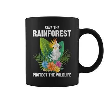 Save The Rainforest Protect The Wildlife Environmental Coffee Mug - Thegiftio UK