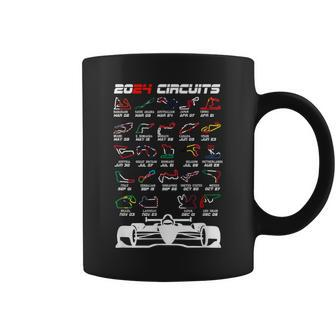 Schedule 2024 Formula Racing Track Formula Car Formula Fan Coffee Mug - Seseable