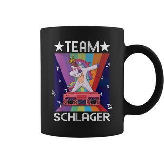 Schlagerparty Folk Music Costume Unicorn Music Team Schlager S Tassen - Geschenkecke