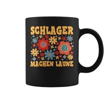 Schlagerparty Schlager Machen Laune Black S Tassen - Seseable