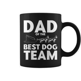 Schlittenhunderennen Papa Bestes Hundeteam Hundeschlitten Tassen - Geschenkecke