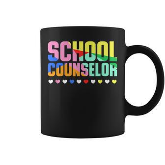 School Counselor Cute Staff Coffee Mug - Monsterry CA