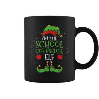 Im The School Counselor Elf Christmas Coffee Mug - Monsterry UK