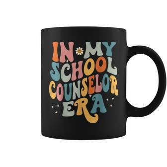 In My School Counselor Era Retro Back To School Counseling Coffee Mug - Monsterry