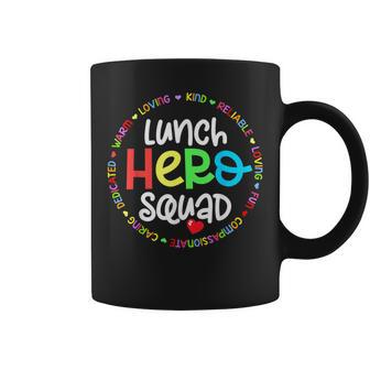 School Lunch Hero Squad Cafeteria Workers Coffee Mug - Monsterry