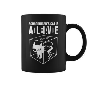 Schrodinger's Cat Alive Dead Coffee Mug - Thegiftio UK