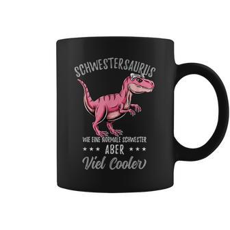 Schwestersaurus Lustiges Schwester Dinosaurier Tassen - Geschenkecke