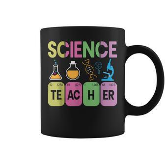 Science Teacher Periodic Table Elements Graphic Coffee Mug - Monsterry UK