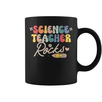 Science Teacher Rocks Back To School Women Coffee Mug - Monsterry DE