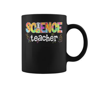 Science Teacher Tie Dye Science Teaching Back To School Coffee Mug - Monsterry
