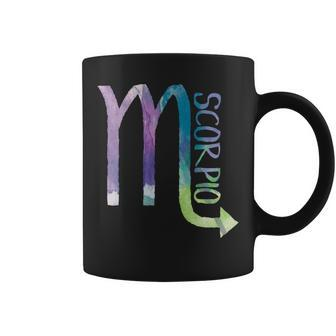 Scorpio Zodiac Symbol Astrology Scorpion Coffee Mug - Monsterry DE